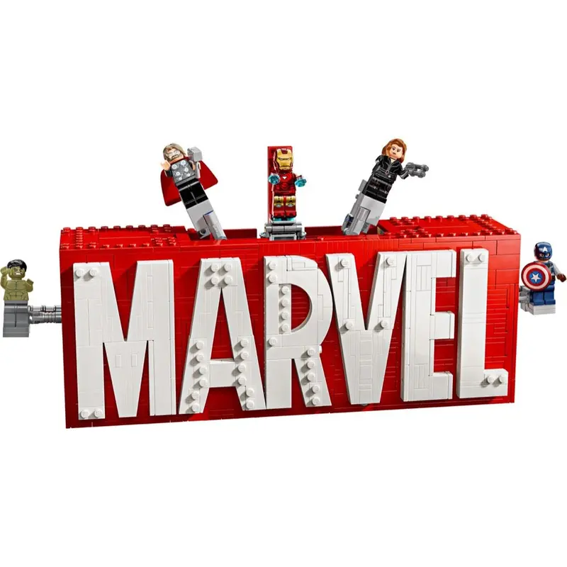 Lego 76313 Super Heroes Marvel Marvel Logo & Minifigures 2