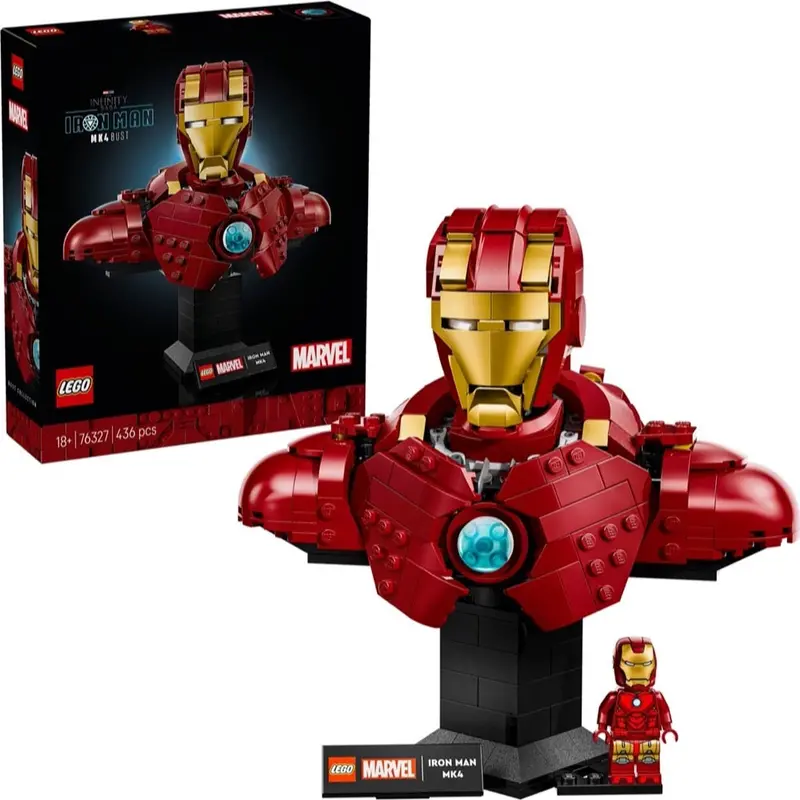 Lego 76327 Super Heroes Marvel Iron Man Mk4 Bust 1