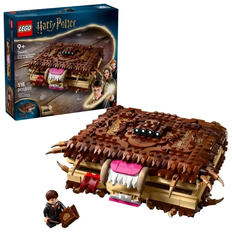 Lego 76449 Harry Potter Chomping Monster Book Of Monsters 1