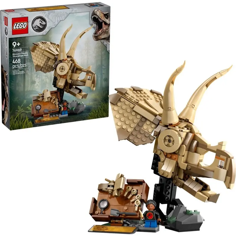 Lego 76969 Jurassic World Dinosaur Fossils Triceratops Skull 1