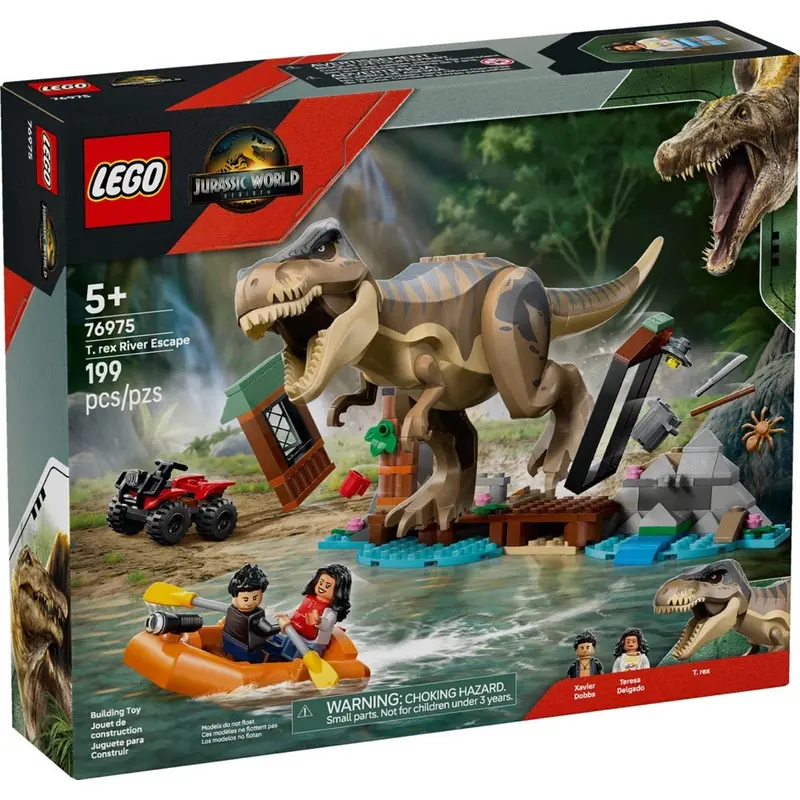 Lego 76975 Jurrasic World T. Rex River Escape 1