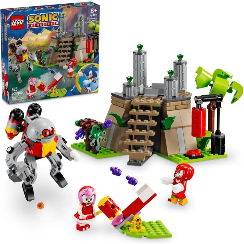 Lego 76998 Sonic The Hedgehog Knuckles And The Master Emerald Shrine 1