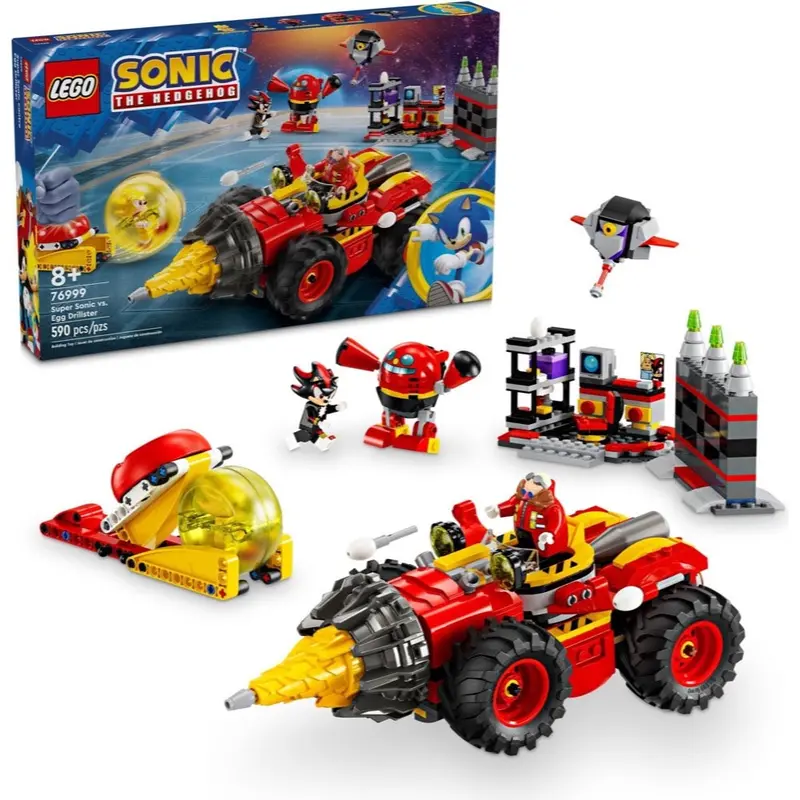 Lego 76999 Sonic The Hedgehog Super Sonic Vs. Egg Drillster 1
