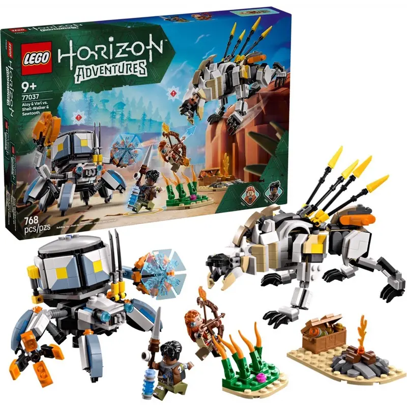 Lego 77037 Horizon Adventure Aloy & Varl Vs. Shell-Walker & Sawtooth 1