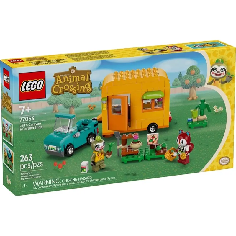 Lego 77054 Animal Crossing Leif's Caravan & Garden Shop 1