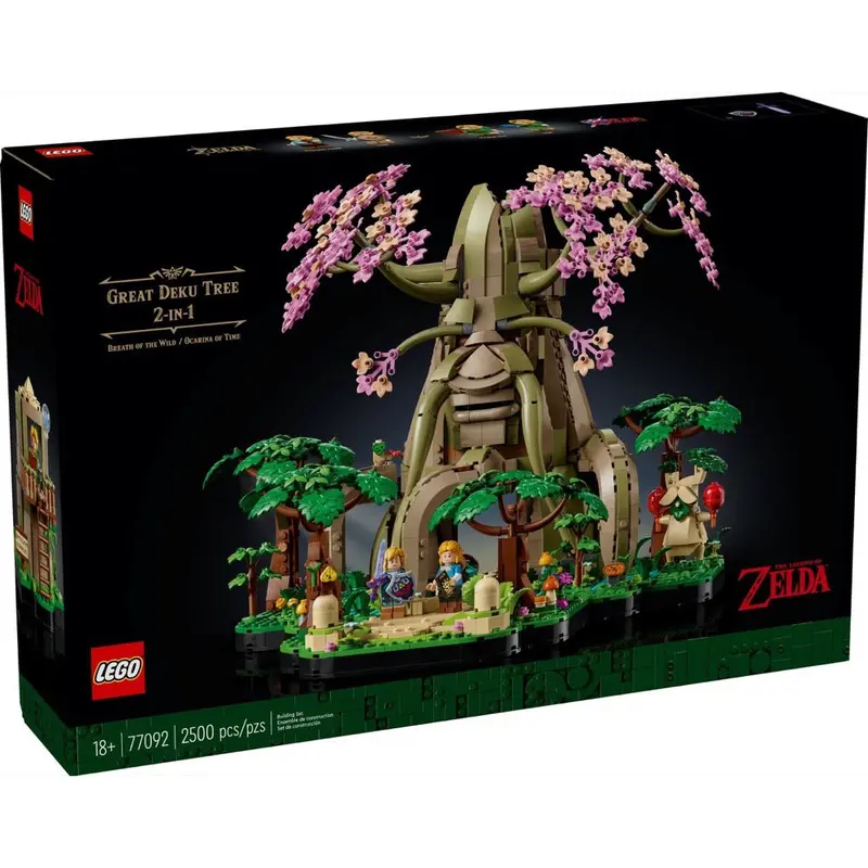 Lego 77092 The Legend Of Zelda Great Deku Tree 2-In-1 1