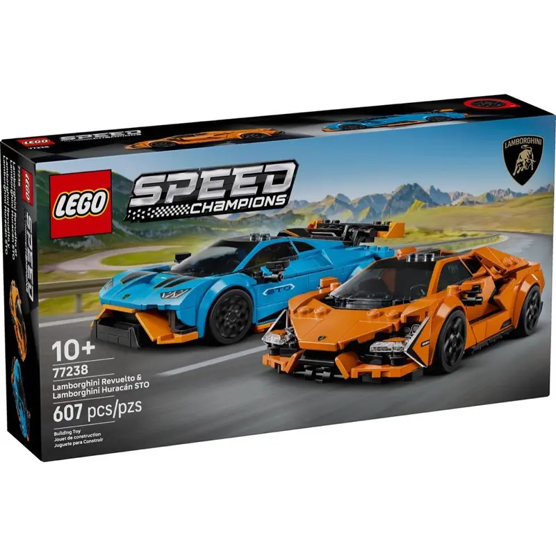 Lego 77238 Speed Champions Lamborghini Revuetto & Huracan Sto 1