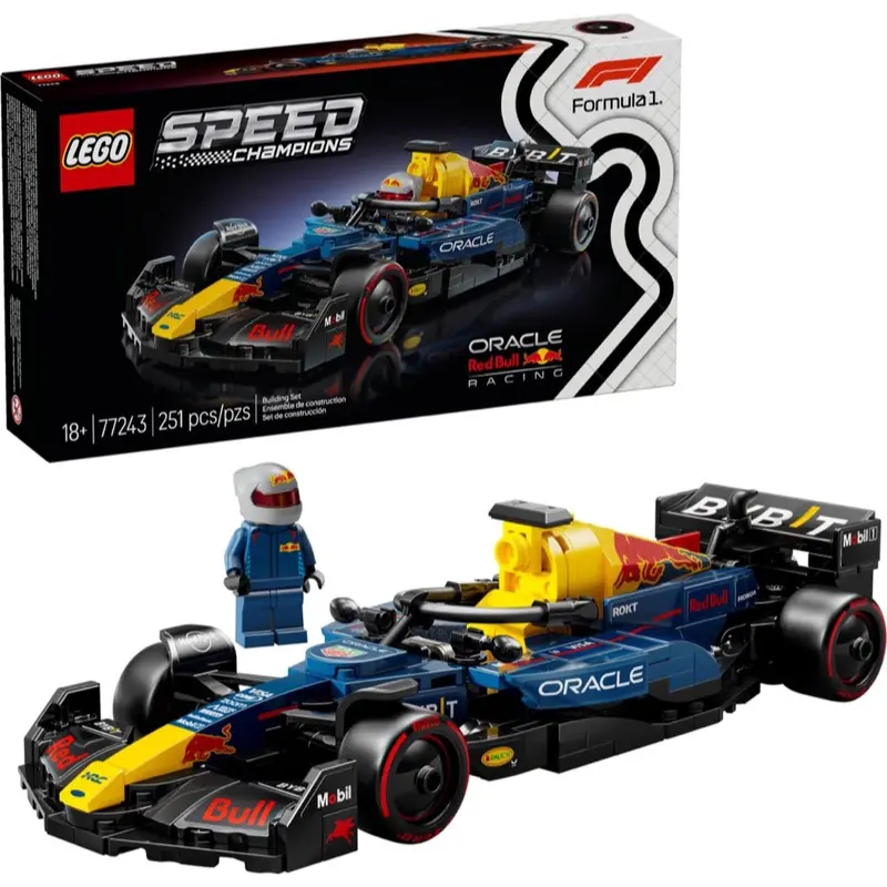 Lego 77243 Speed Champions Oracle Red Bull Racing Rb20 F1 Race Car 1