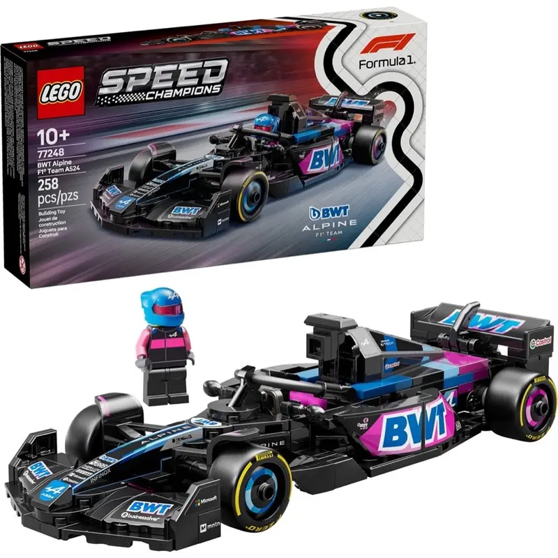 Lego 77248 Speed Champions Bwt Alpine F1 Team A524 Race Car 1