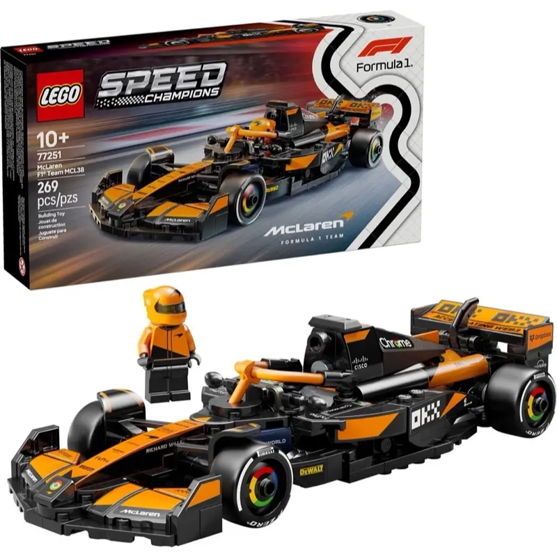 Lego 77251 Speed Champions Mclaren F1 Team Mcl38 Race Car 1