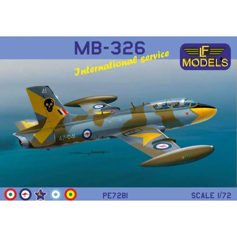Lf Models Pe7281 1/72 Mb-326 International Service Australian Decals 1