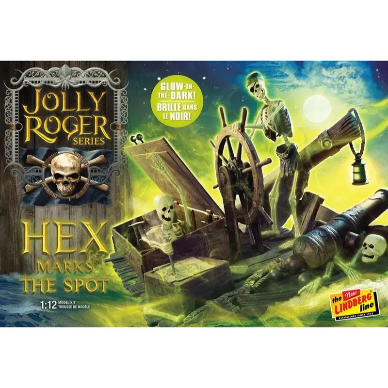 Lindeberg Hl617 Lindberg 1/12 Jolly Roger Series: Hex Marks The Spot - Glow Edition 1