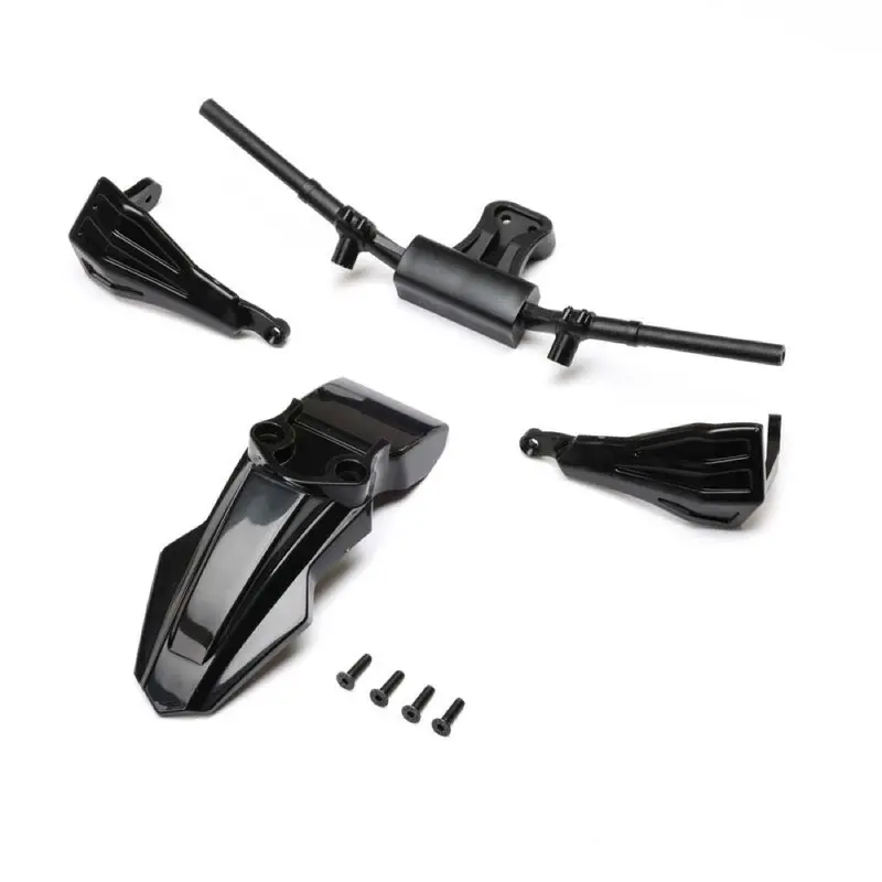 Losi 2281 Fender Handguards And Handle Bars Black Promoto Sm 1