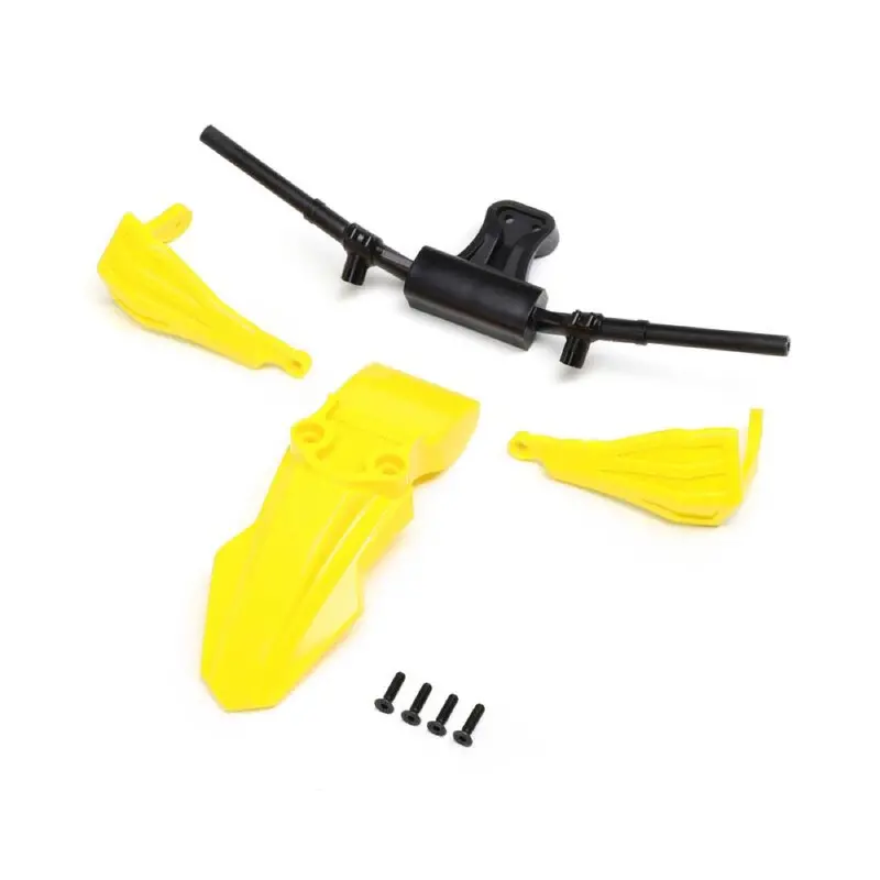 Losi 2292 Fender Handguards And Handle Bars Yellow Promoto Sm 1