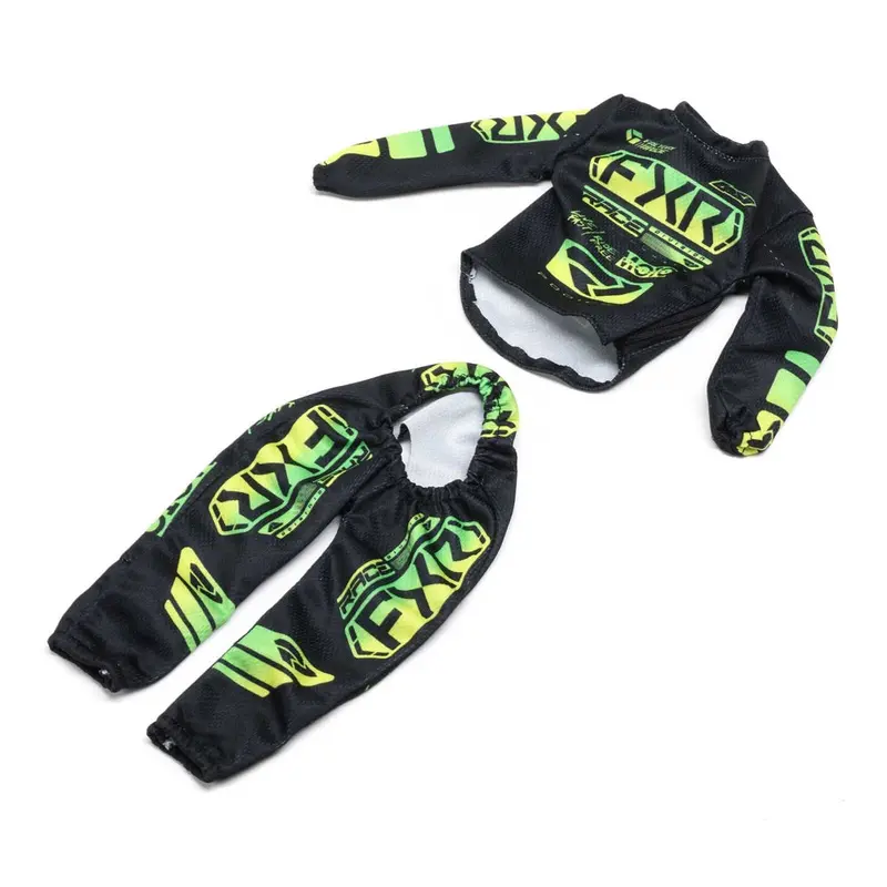 Losi 2296 Rider Jersey Set Fxr Black Podium Gladiator Promoto-Sm 1