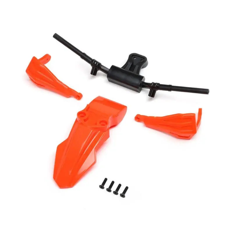 Losi 2297 Fender Handguards And Handle Bars Orange Promoto Sm 1