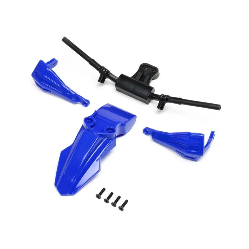 Losi 2306 Fender Handguards And Handle Bars Blue Promoto Sm 1
