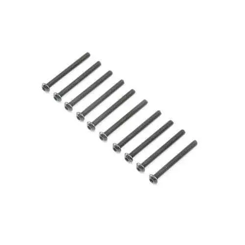Losi 3824 M3 X 30Mm Button Head Screws 10Pcs 1