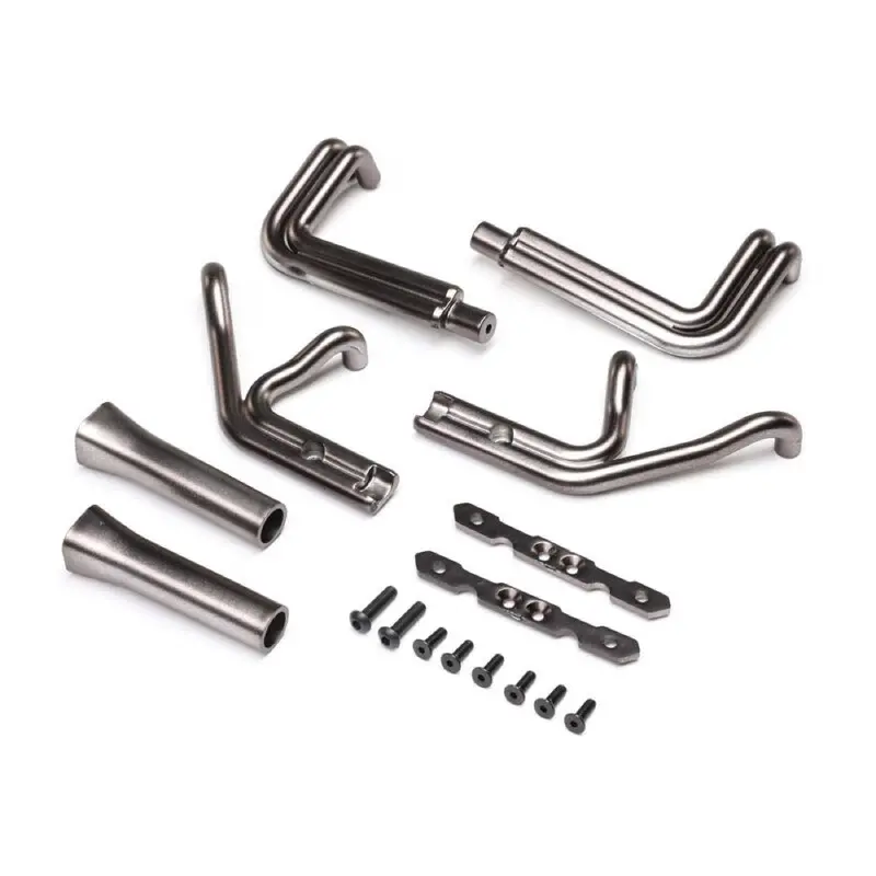 Losi Header Set Blue Steel 22S Sprint Car Los-2440 1