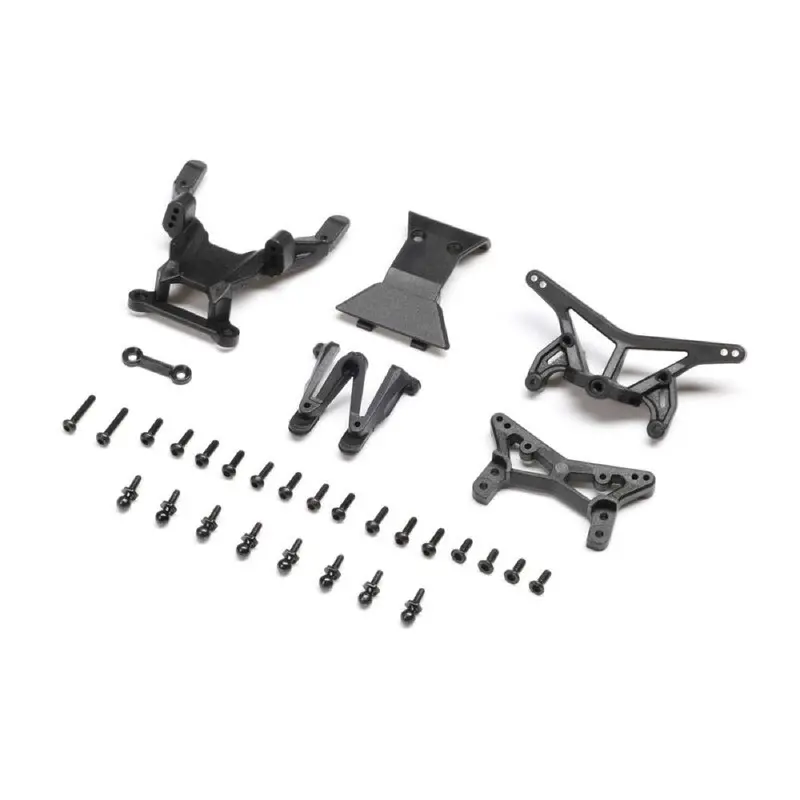 Losi Los-1770 Front/Rear Shock Towers Bumper Micro-B 1