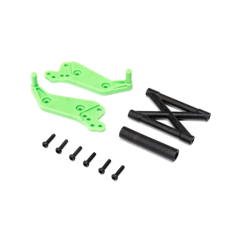 Losi Los211045 Wheelie Bar Set Green Mini Lmt 1