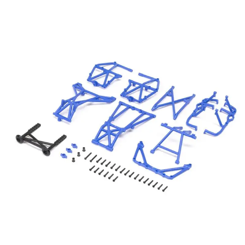 Losi Los211050 Cage Set Complete Blue Mini Lmt 1