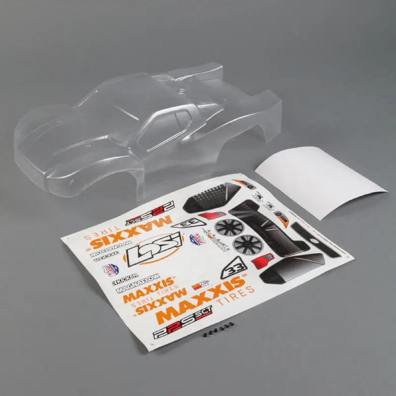 Losi Los230056 Body Set Clear 22S Sct 1