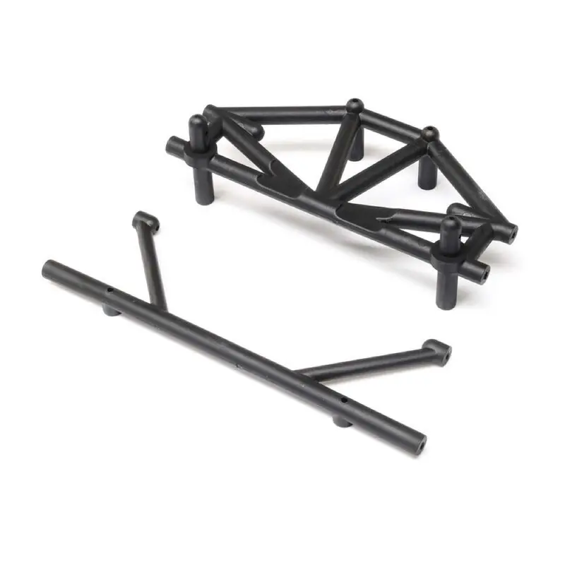 Losi Los230117 Front And Rear Cage Crossbraces Rzr Rey 1