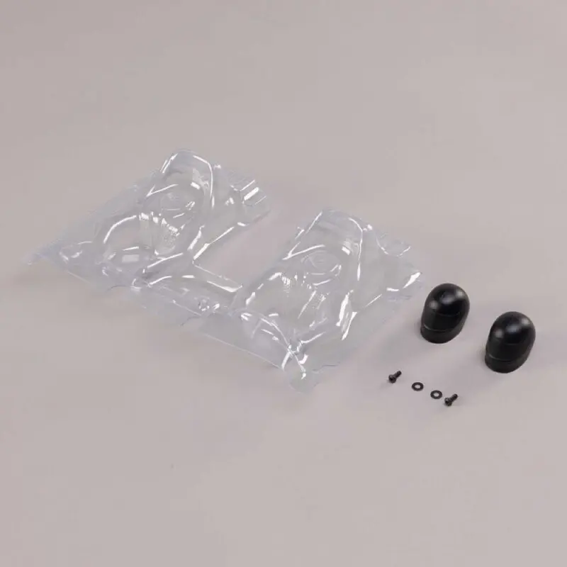 Losi Los230136 Interior Set With Helmets Clear Baja Rey 2.0 1