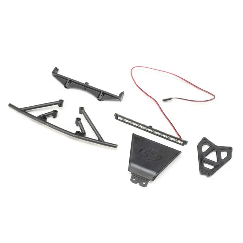 Losi Los231060 Front Bumper With Led Tenacity Tt Pro 1