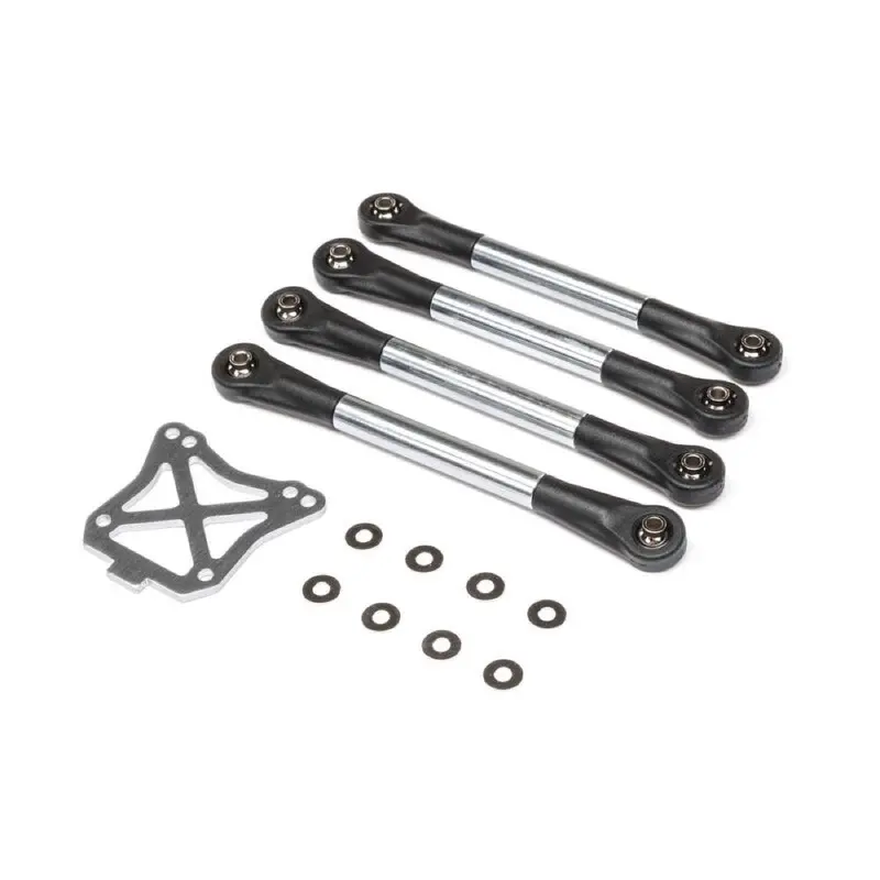 Losi Los231103 Rear Plate (1Pc) And Toe Links (4Pcs) Rzr Rey 1