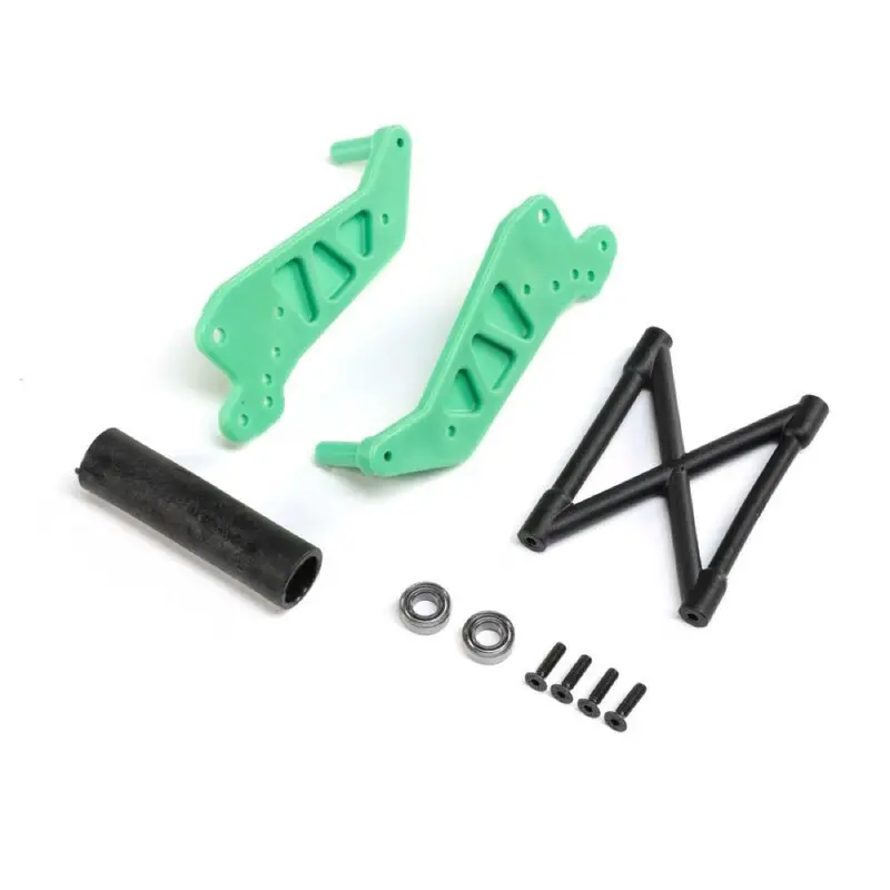 Losi Los241029 Wheelie Bar Set Green Lmt 1