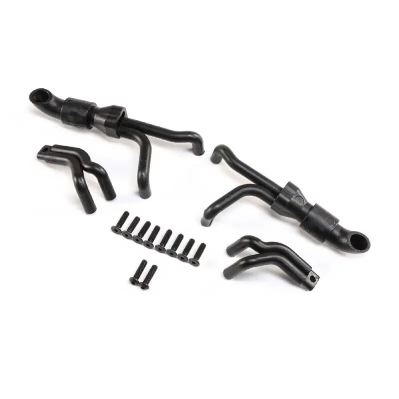 Losi Los241035 4 In To 1 Collective Headers Silver Lmt 1