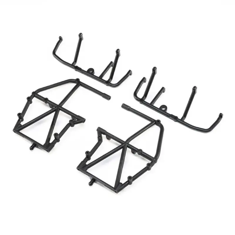 Losi Los241040 Black Side Cage And Lower Bar Lmt 1