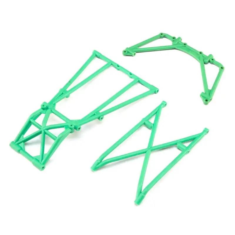 Losi Los241043 Green Rear Cage And Hoop Bars Lmt 1