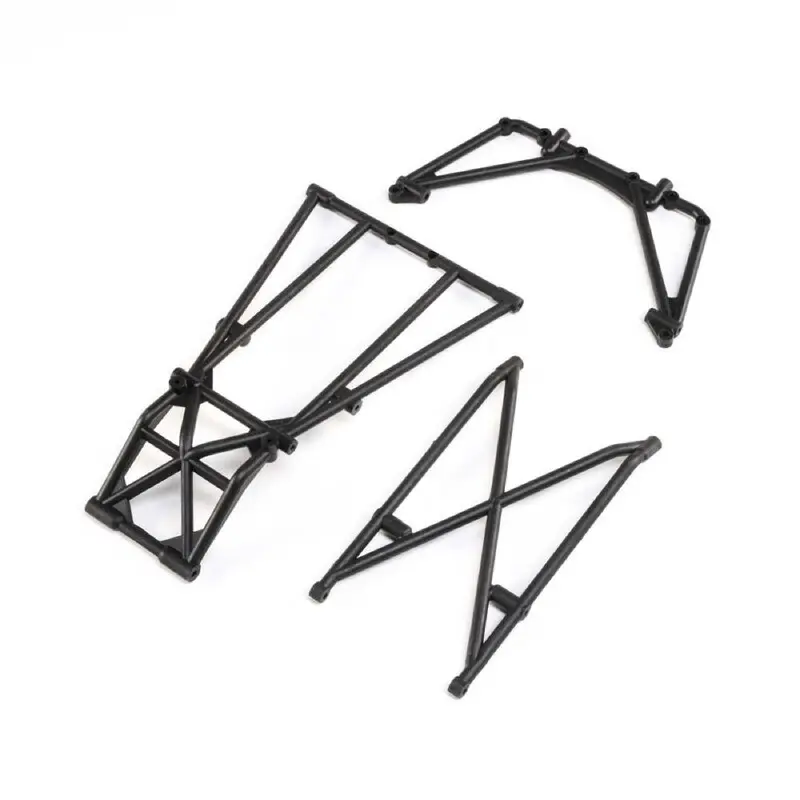 Losi Los241044 Black Rear Cage And Hoop Bars Lmt 1
