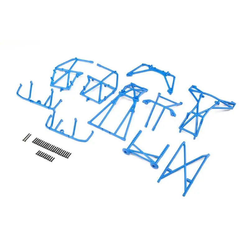 Losi Los241046 Blue Complete Cage Set Lmt 1