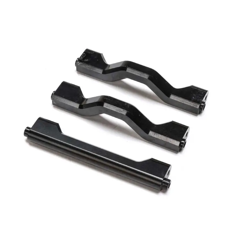 Losi Los241073 Black Aluminium Crossbar Center Chassis 3Pcs Lmt Tuned Lmt 1