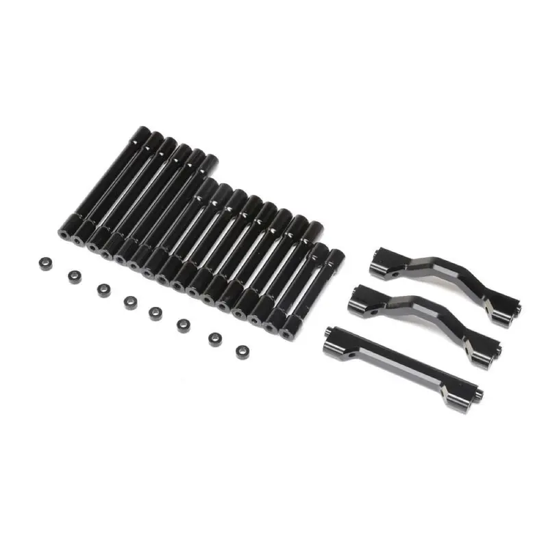 Losi Los241076 Black Aluminium Crossbar Brace And Spacer Set Lmt Tuned Lmt 1