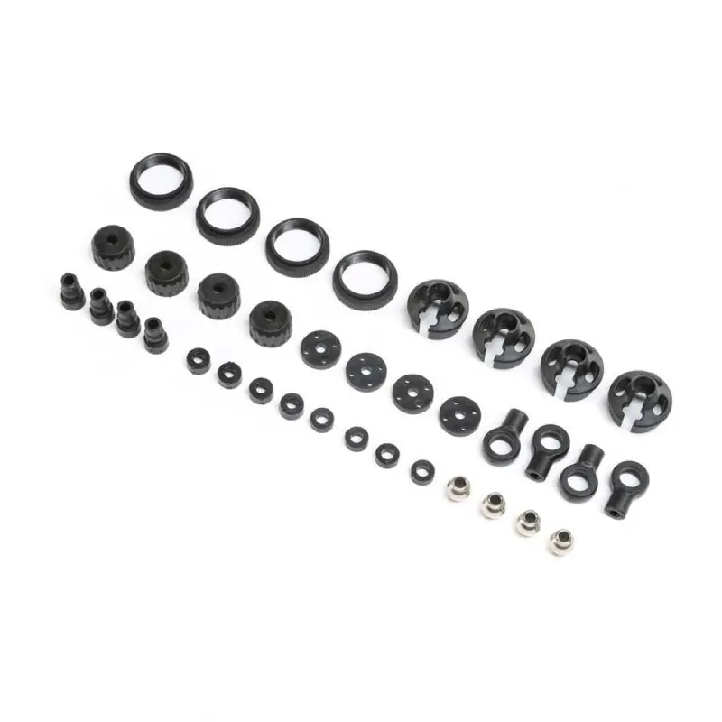 Losi Los243014 Shock Plastics And Balls 4Pcs Lmt 1