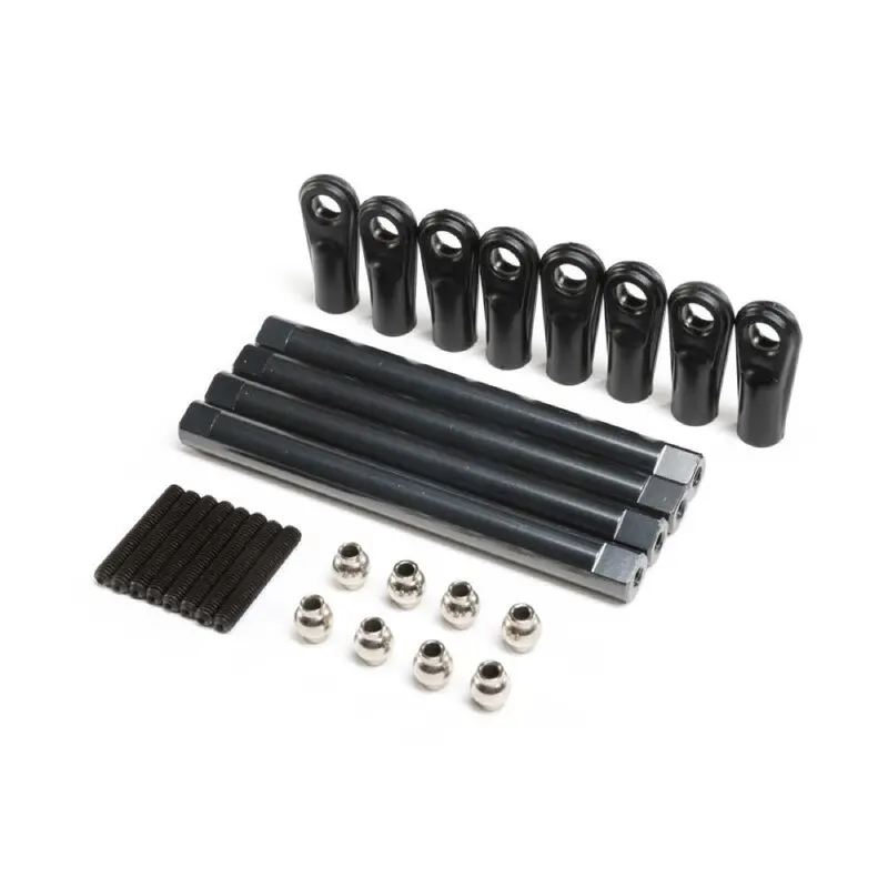 Losi Los244008 Lower 4-Link Bar Set 4Pcs Lmt 1