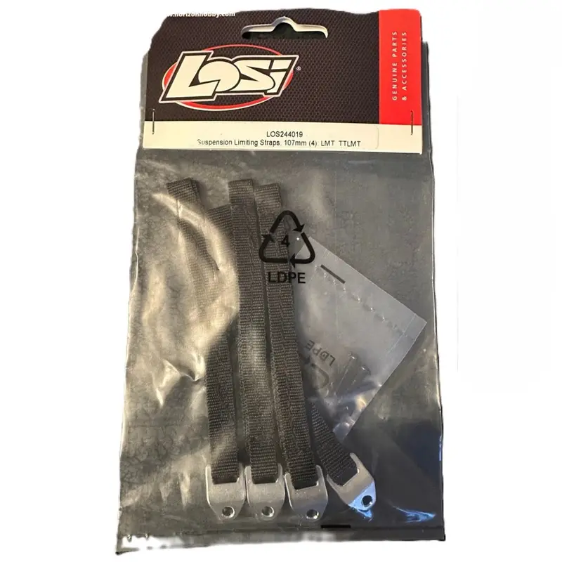 Losi Los244019 Suspension Limiting Straps 107Mm 4Pcs Lmt Tuned Lmt 1