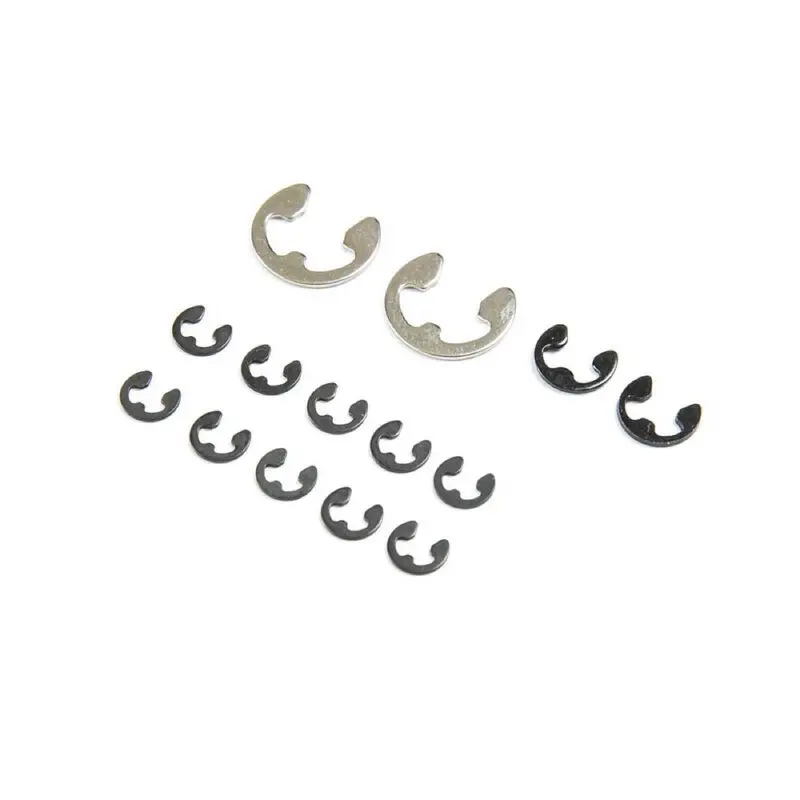 Losi Los246005 E-Clip And C-Clip Hardware 20Pcs Lmt 1