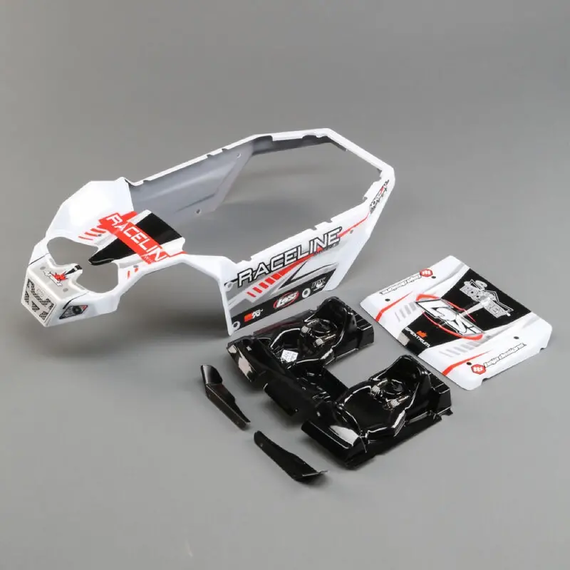 Losi Los250037 Body Set Raceline Wheels Super Rock Rey 1