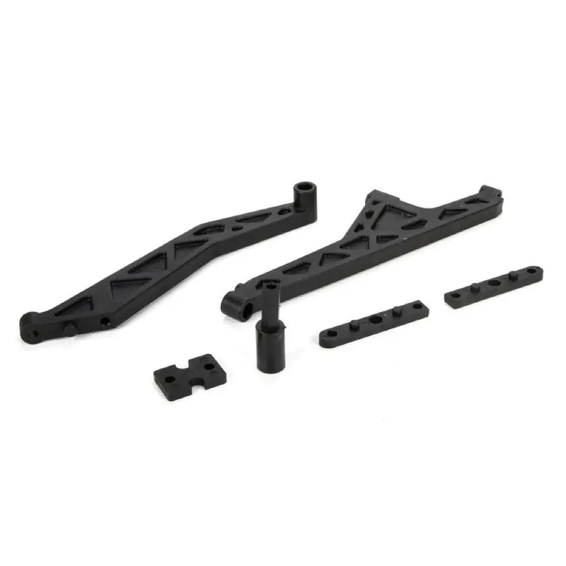 Losi Los251037 Fr/Rr Chassis Brace & Cntr Diff Spacer Mtxl 1