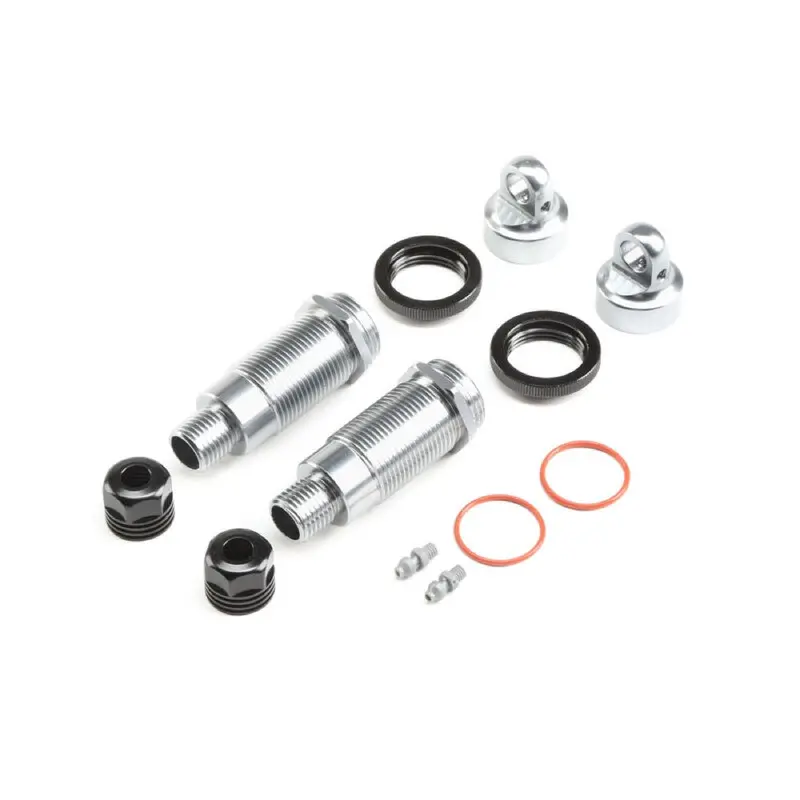 Losi Los253022 Front Shock Body And Collar Set 2Pcs Super Rock Rey Clearance 1