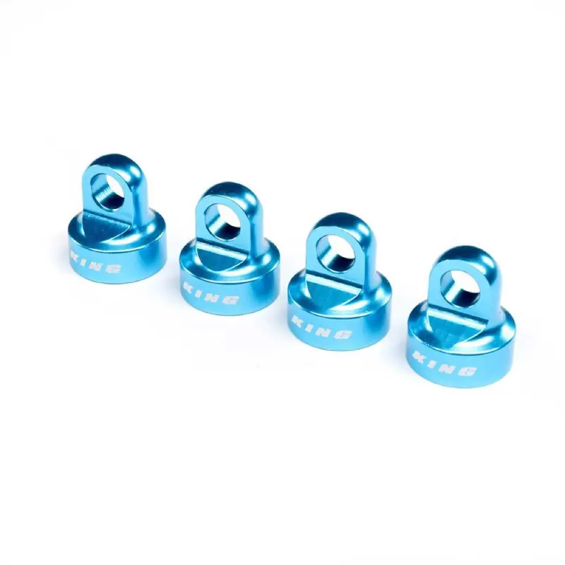 Losi Los253031 Aluminium Shock Cap Set King Blue 4Pcs Sbr 2.0 1