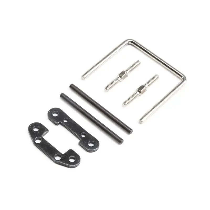 Losi Los254058 Front Hinge Pin And Brace Set Super Rock Rey 1
