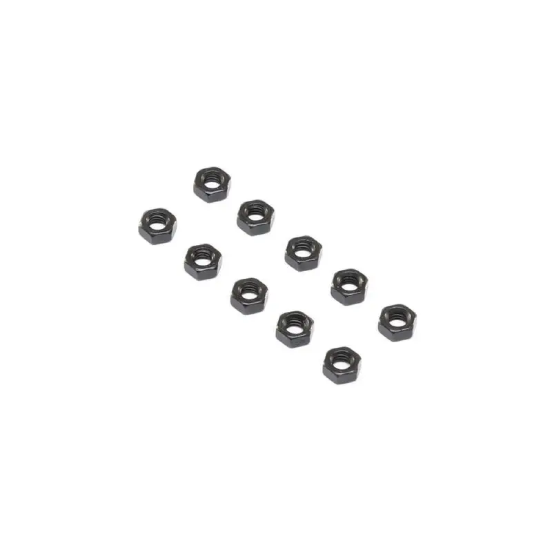 Losi Los255024 Flat Nut Stl M4 (10) 1