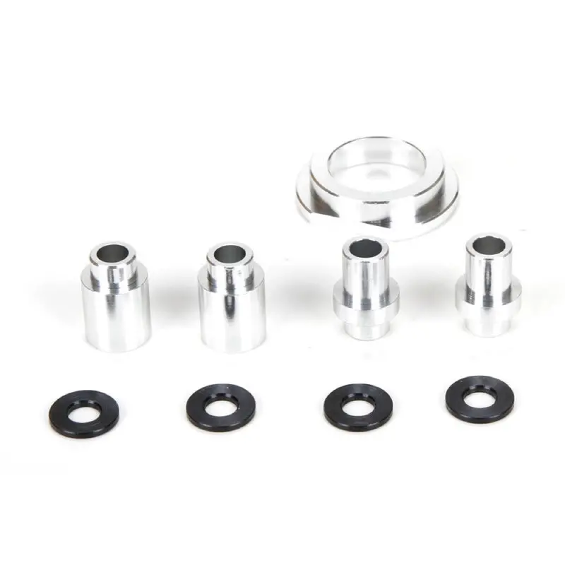 Losi Los256008 Engine Mount Spacer & Clutch Mount Aluminium Silver Mtxl 1